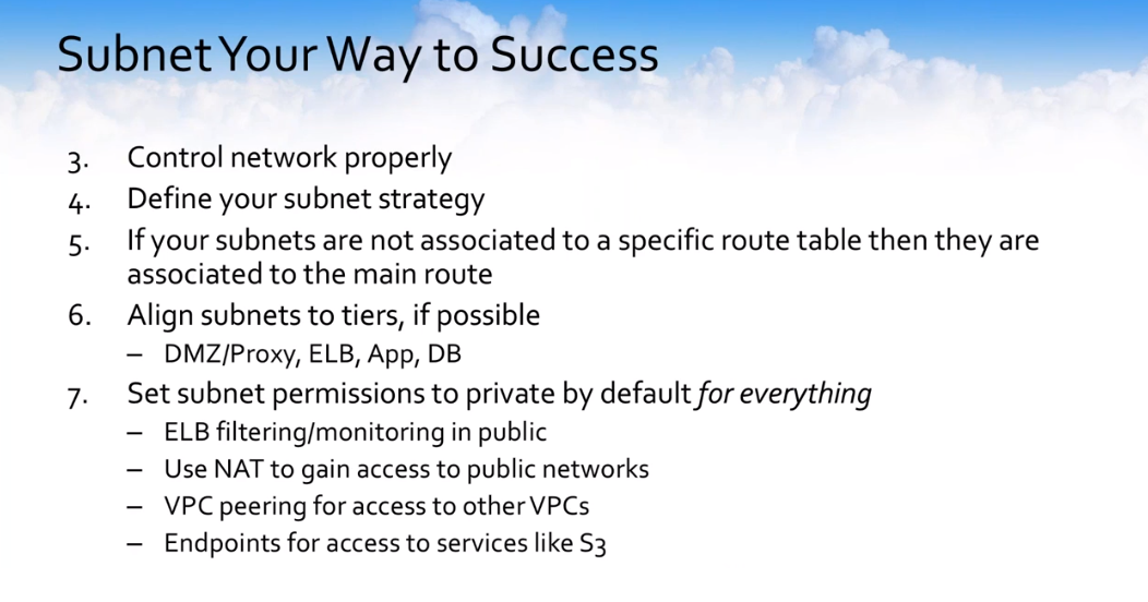 Subnet Your Way to Success with aws vpc