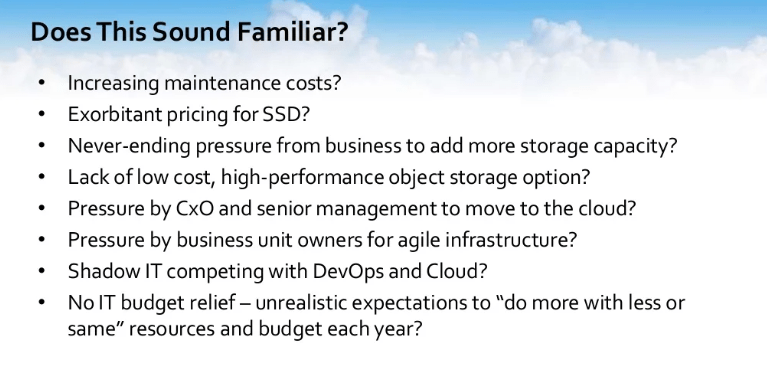 on premises nas upgrade or not